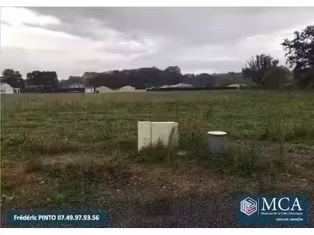 vente terrain 638 m² à maurrin (40270)  35 090 €