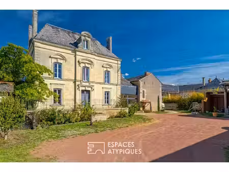 propriété de caractère avec gîte et nombreuses dépendances