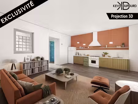 appartement 43 m² à aubenas