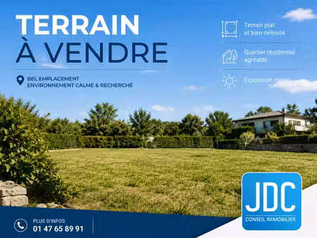 terrain à bâtir
