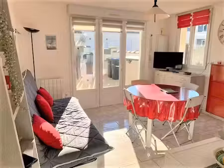location maison 2 pièces 33m2 châtelaillon-plage 17340 - 600 € - surface privée