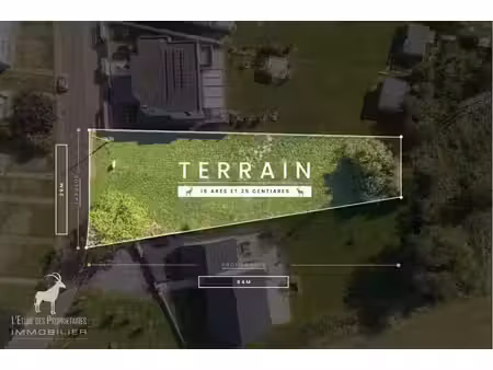 terrain à vendre de 1525 m² à fontaine-l'évêque (vbe76455)