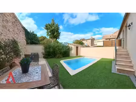 grange d’exception rénovée avec deux suites  piscine