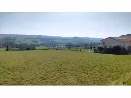 vente terrain 990 m² à dunières (43220)  55 000 €