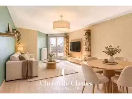 appartement f3 rénové avec deux chambres  terrasse et garage