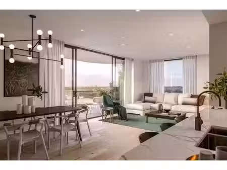 rare! t2 moderne avec grande baie vitrée  balcon spacieux et cadre verdoyant l portes de s