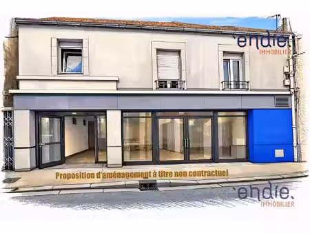 opportunité investisseur : immeuble avec surface commerciale et