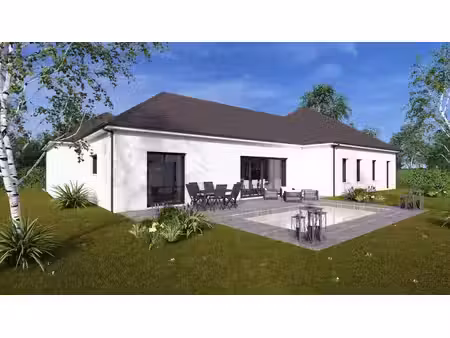 terrain avec maison neuf à vendre