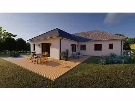 terrain avec maison neuf à vendre