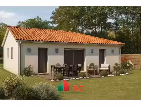 terrain avec maison neuf à vendre