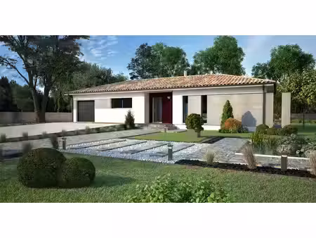 terrain avec maison neuf à vendre