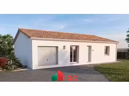 terrain avec maison neuf à vendre