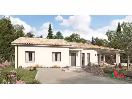terrain avec maison neuf à vendre