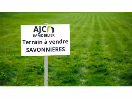 terrain à bâtir de 750 m² - savonnières