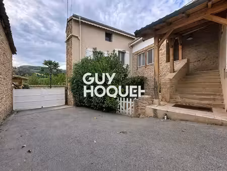 maison en pierre 3 chambres + bureau + dépendances et terrain de 170 m² environ - 71960 pi