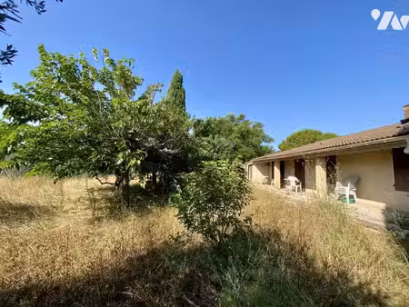 jonquerettes  maison de plain-pied avec jardin et garage
