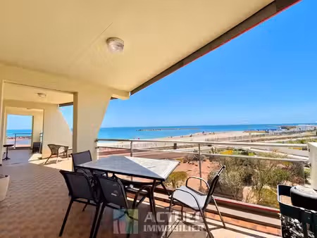 a louer appartement d'exception vue mer avec terrasse - 4 pi