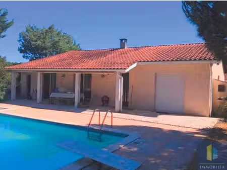 martignas - grande maison de plain-pied 3 chambres piscine e