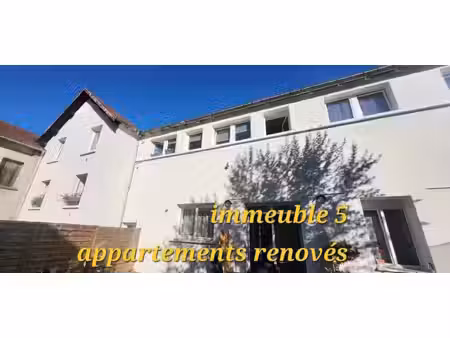 immeuble de 5 appartements rénovés à vendre raon l’etape (88)