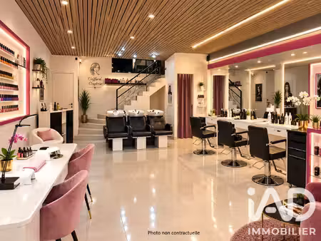 vente esthétique  coiffure 90 m²
