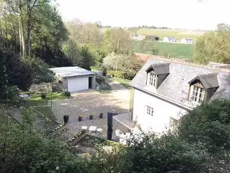 vernou-sur-brenne - maison de charme avec jardin et bois  double garage au coeur de la val