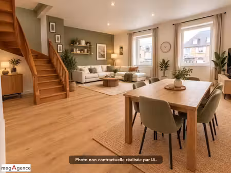 appartement t3 69 m² - hypercentre - beaussais sur mer