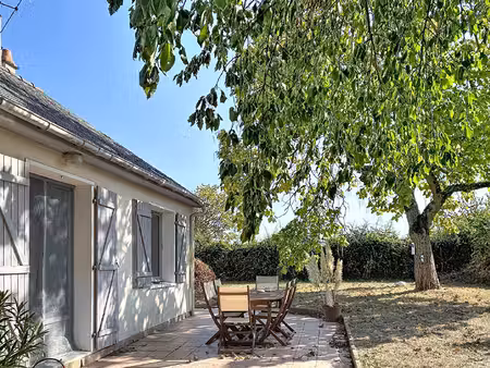 maison de plain-pied 93 m² avec 3 chambres  sous-sol et jardin à châteauneuf-sur-sarthe