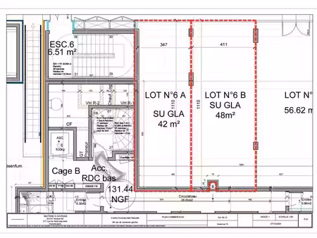 location commerce garches 92380 42m²