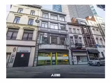 charleroi centre – immeuble de rapport mixte de ± 500 m²