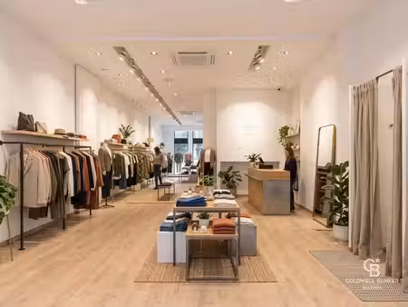 beau rez commercial (+-114m²) / quartier vert chasseur