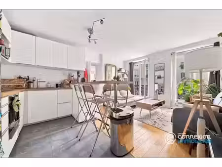 vente appartement 3 pièces 43.57 m² à paris 10ème (75010)  520 000 €
