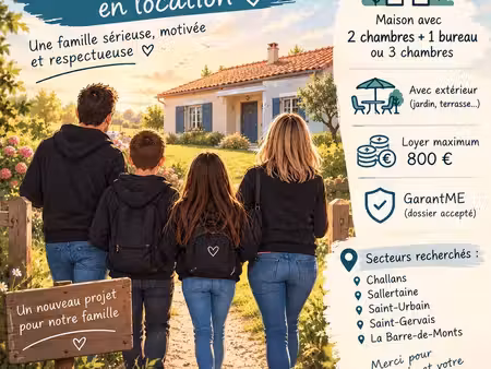 recherche maison pour famille