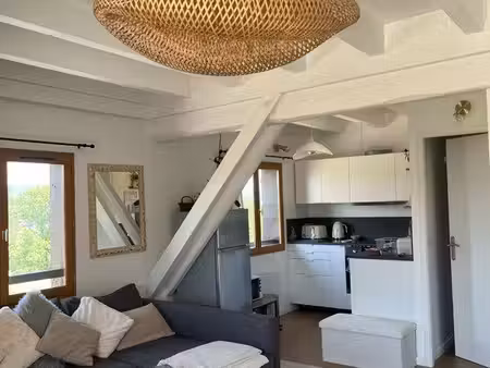 t2 - duplex - meublé - poisy