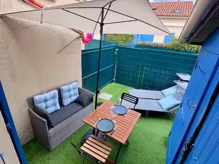 à louer maisonnette a 250m de la plage
