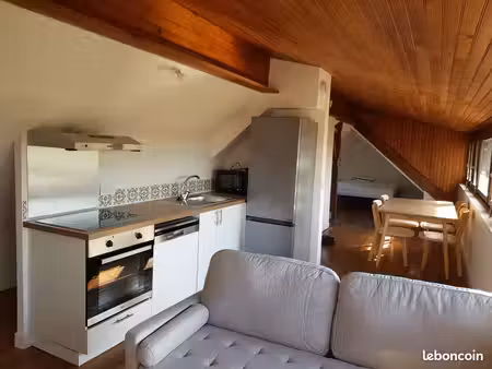 a louer t2 climatisé avec jardin