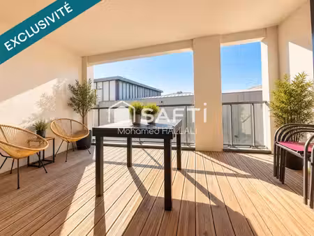 t2 hyper-centre la teste  pmr  loggia et garage