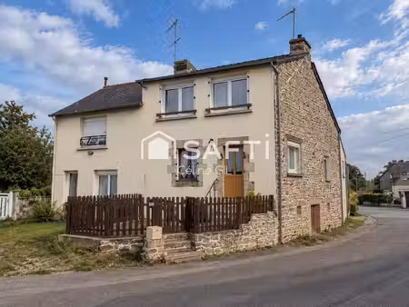guillac – maison en pierre  3 chambres  vie de plain-pied