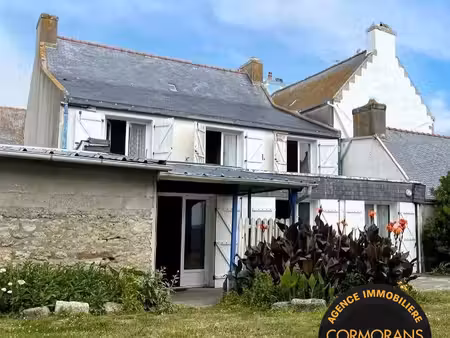 maison à rénover à 100 m de la mer - st guénolé