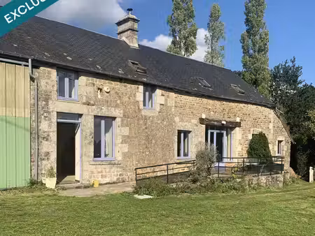 maison en pierre lumineuse de 123 m² – vie de plain-pied  bureau ou possibilité d’activité