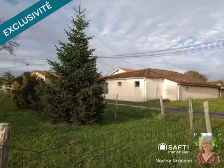 maison de village avec parcelle de prairie