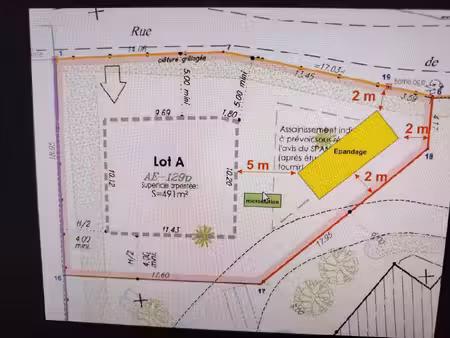 terrain constructible hors lotissement