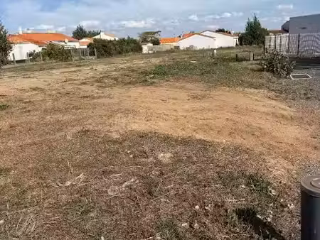 vente terrain 407 m² à l'aiguillon-sur-mer (85460)  54 201 €