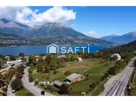 vente terrain à batir 502 m² à savines-le-lac (05160)  205 000 €