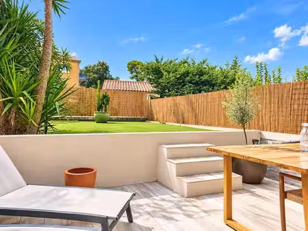 rare au cannet — studio avec jardin privatif de 55 m² !