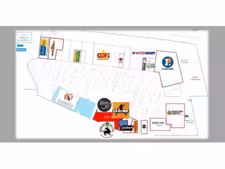 location commerce 260m²
