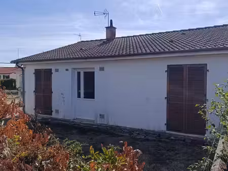 maison de plain-pied à vendre