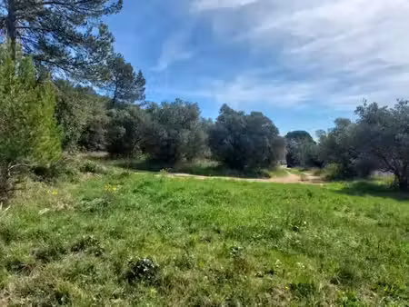 vente terrain 1456 m² à camps-la-source (83170)  199 000 €