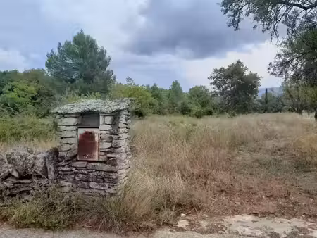vente terrain 2318 m² à beaumettes (84220)  280 000 €