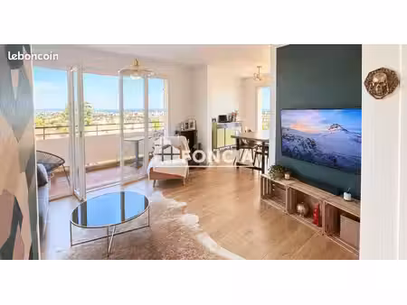vence – charmant t2 avec vue mer
