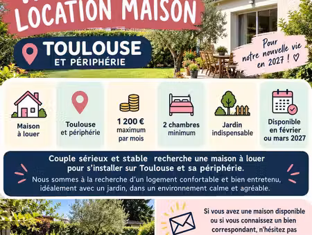 recherche location maison sur toulouse